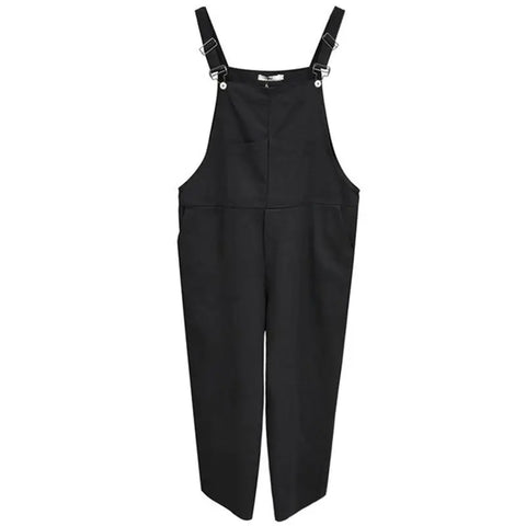 Denim Jump Suits for Women High Waist Harajuku Wide Leg Pants Playsuit Streetwear Chic Casual Summer Bodysuit 2025 New Bottoms