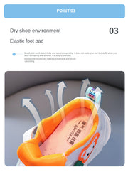 2023 Autumn Luminous Sneakers for Girls Boys Led Light Up Casual Shoes Kids Breathable Mesh Sports Shoes Tenis Infantil Menino