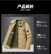Coat Baseball Jacket Mens Wear Warm Windproof Jacket Male Jackets Simple British Style Mens Cargo New Fashion Bomber Jacket