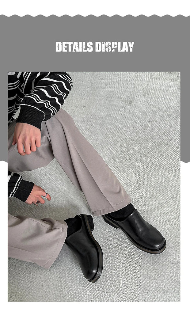 GIOIO New high quality summer men wear shoes fashion half slippers a slip-on