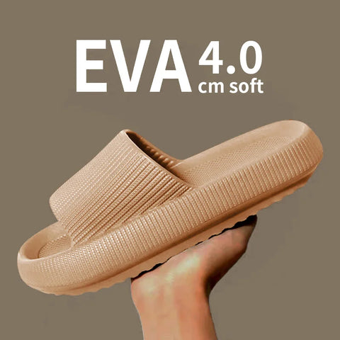 Slippers men wear thick-soled non-slip summer quarters bathroom shower Eva sandals