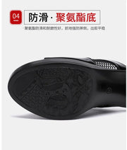 Mesh Summer Heeled Slippers Ladies Shoes for Women Sandals 2023 Peep Toe Outside Women's Rubber Slipper Female Platform Sandals