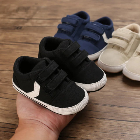 Meckior Classical Sport Toddler Canvas Shoes Breathable Anti-slip Soft Bed Baby Boys Girls Sneakers Crib Shoes Moccasins