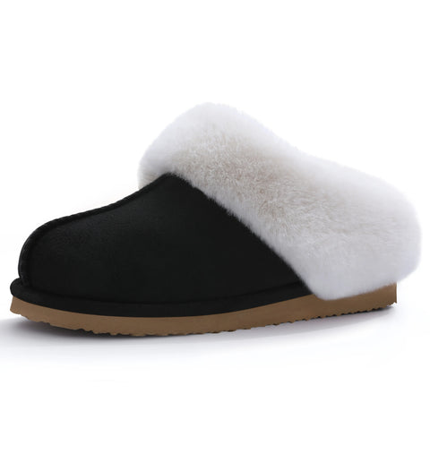 Crestar Women's Fuzzy Memory Foam Slippers Fluffy Winter House Shoes Indoor and Outdoor Lovers Warm Slippers With Good Wrapping
