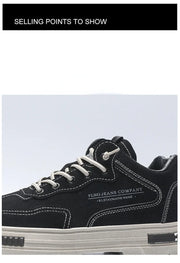 Casual Sneaker for Men Wear-Resistant Fashion Breathable Trendy All-match Comfortable Outdoor Platform Sneakers Spring Main New