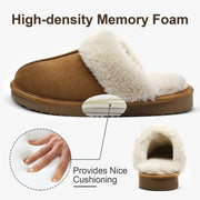 Crestar Women's Fuzzy Memory Foam Slippers Fluffy Winter House Shoes Indoor and Outdoor Lovers Warm Slippers With Good Wrapping