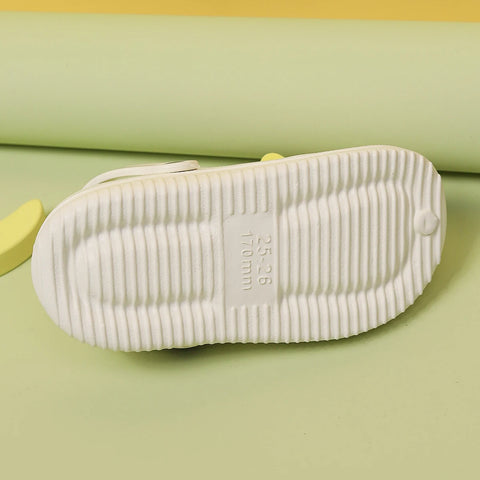 Summer Kids Home Slippers Sandals Garden Shoes Soft Anti-Slip Cute DIY Design Hole Baby Shoes Sandy Beach Boys Girls