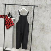 Denim Jump Suits for Women High Waist Harajuku Wide Leg Pants Playsuit Streetwear Chic Casual Summer Bodysuit 2025 New Bottoms