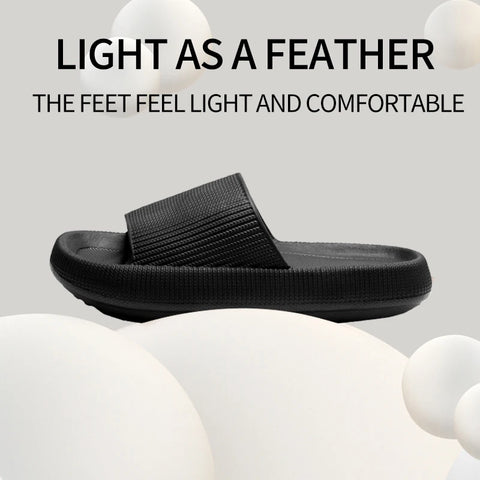 Slippers men wear thick-soled non-slip summer quarters bathroom shower Eva sandals