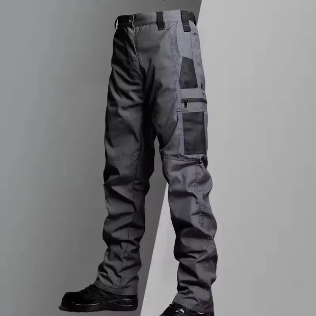 Tactical Waterproof Sets Men Wear Resistant Combat Training Suit Outdoor Multi-pocket Uniform Airsoft Camping Hiking Tracksuit