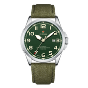 Seagull Luxury Bracelet Military Men Watch Automatic Mechanical Watches For Men Wear Resistant Leather Strap Luminous Clock D581
