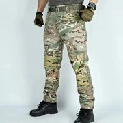 Outdoor Uniform Tactical Suits Wear Resistant T-Shirt Hooded Pants Men Clothes Combat Shirts Airsoft Paintball Hunting Clothing