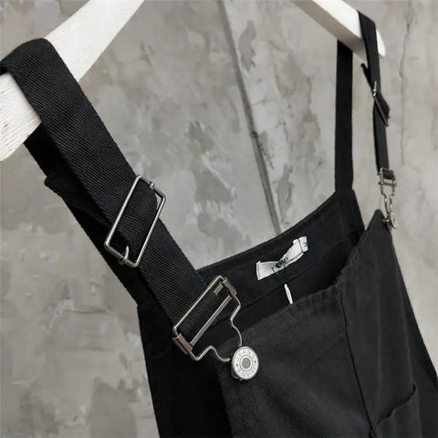 Denim Jump Suits for Women High Waist Harajuku Wide Leg Pants Playsuit Streetwear Chic Casual Summer Bodysuit 2025 New Bottoms