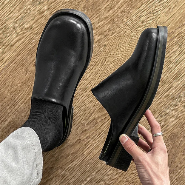 GIOIO New high quality summer men wear shoes fashion half slippers a slip-on